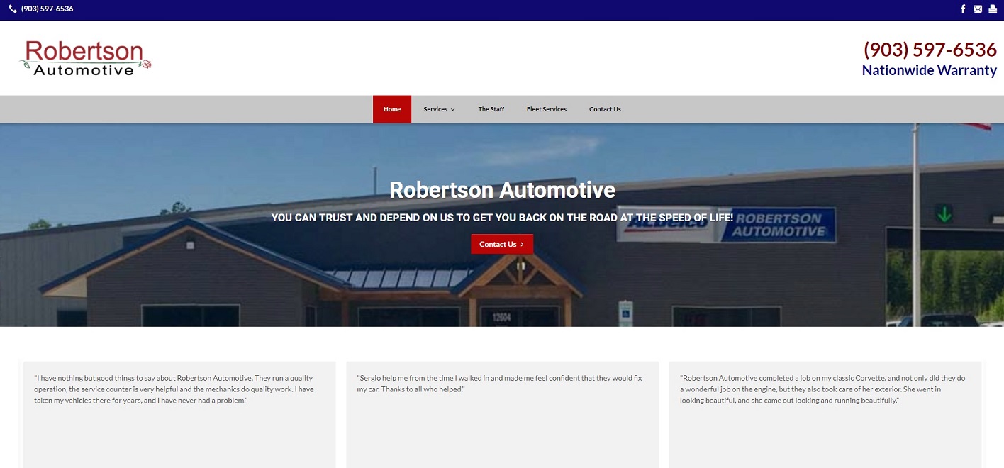 robertson automotive