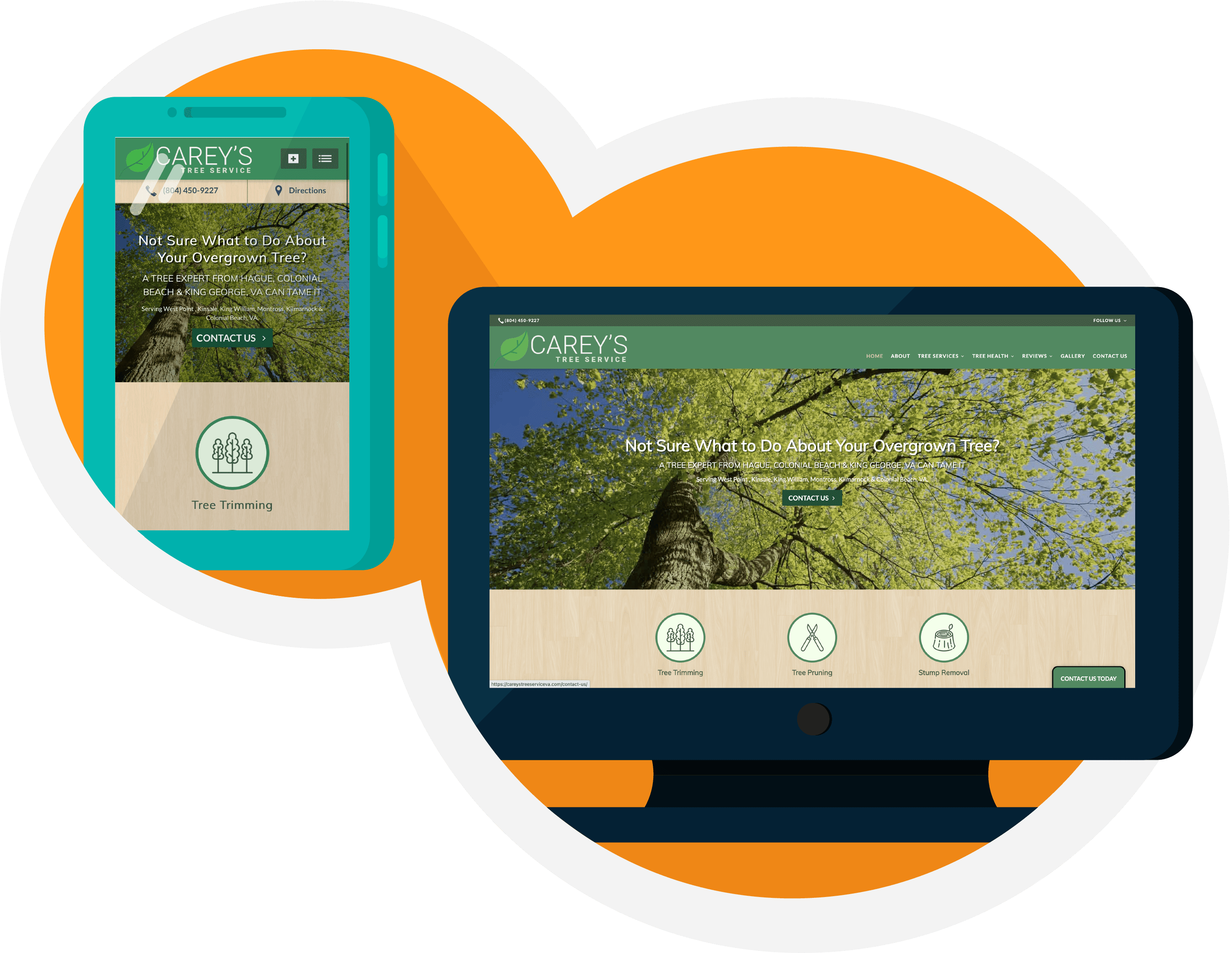 Tree Service Websites Tree Company Web Design Townsquare Interactive