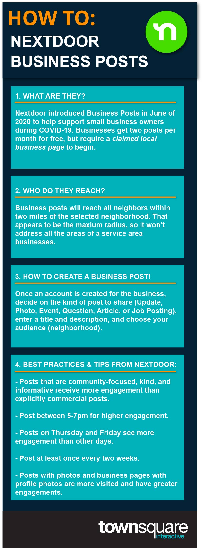 How To Nextdoor Business Posts