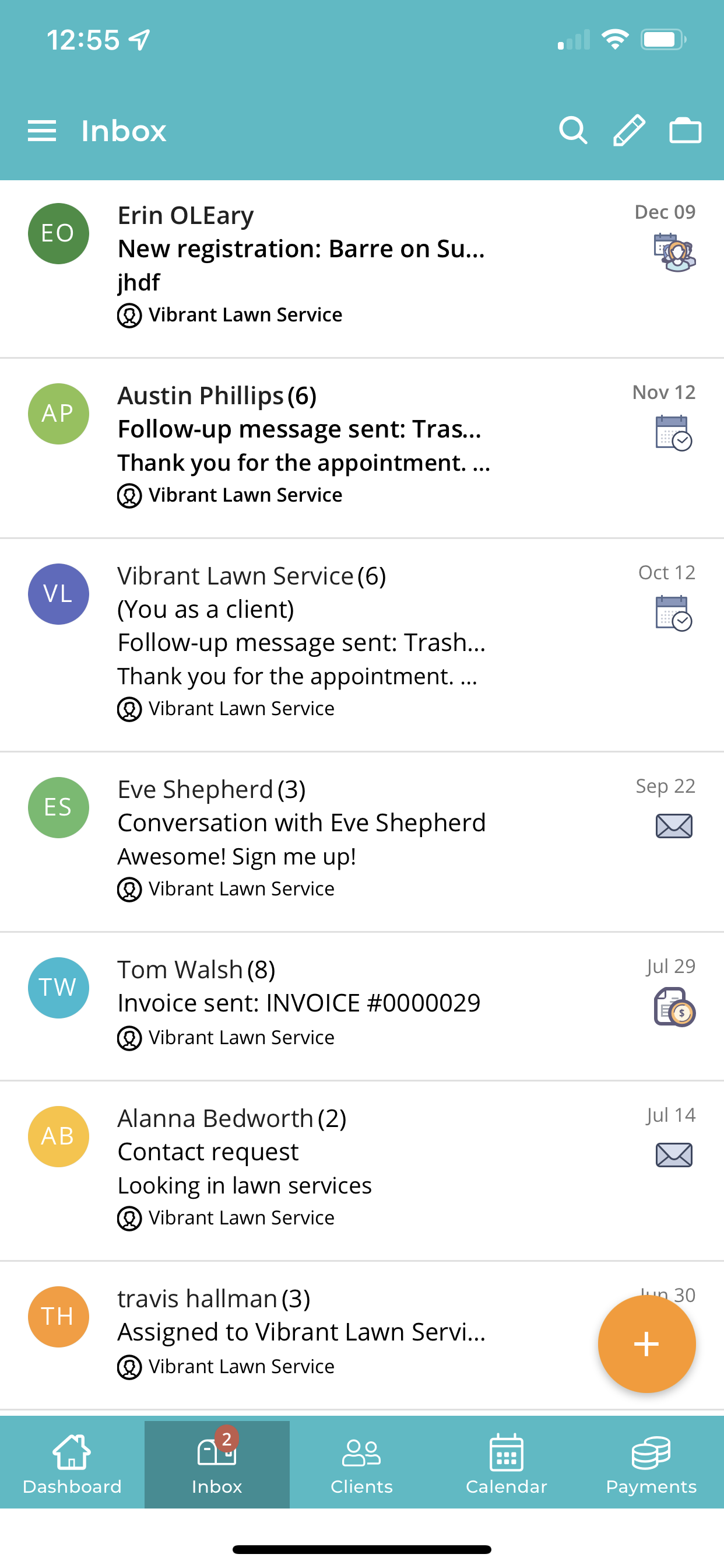 Townsquare engage app email tool