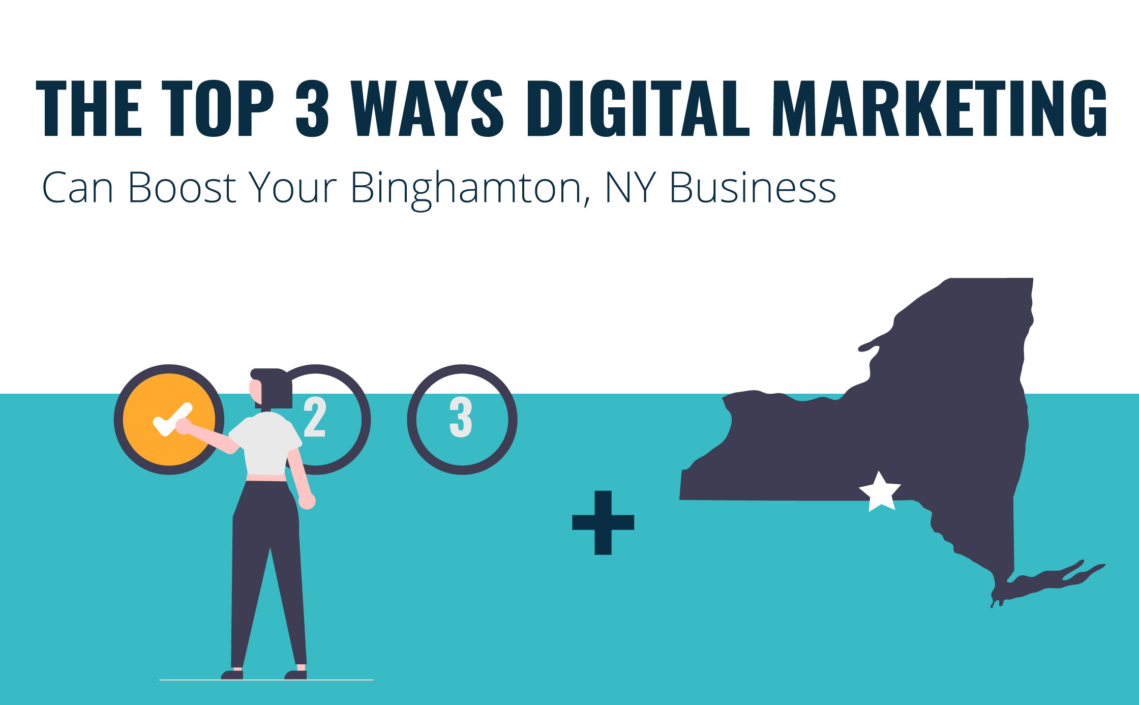 3 ways digital marketing Binghamton, NY